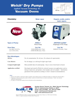 download-dry-pump-vacuum-oven-flyer